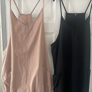 Jumpsuits. I love these for yard work or happy hour. Either one